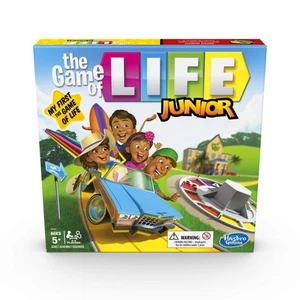 Hasbro Gaming The Game of Life Junior, Party Games for 2-4 Players, for 5+ Year - Picture 1 of 10