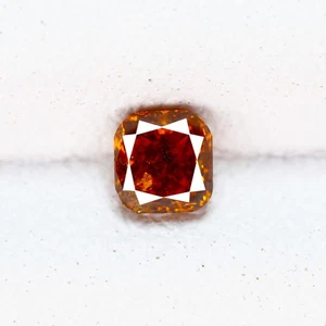 0.22 Ct VS-1 Outstanding Octagan Fancy 3.2 x 3.6 MM Fancy Brown Natural Diamond - Picture 1 of 4