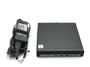 HP EliteDesk 800 G6 DM PC i7 10700T 16GB Ram 512GB NVMe Windows 11 W/ AC - Picture 1 of 7