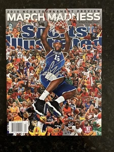Kentucky Wildcats DeMarcus Cousins autografo firmato 2010 sport illustrato #1 - Foto 1 di 3