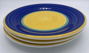 Pier One 1 Juego de 3 platos de cena italianos pintados a mano - Imagen 1 de 4