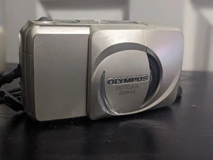 Olympus Stylus Zoom 140 DLX Point & Shoot Film Camera parts of repair - Picture 1 of 7