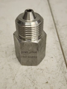 SPIR STAR HNF8HM9 SS 1/2 NPT BUCHSE X 9/16" H/P STECKER, 15K - Bild 1 von 7