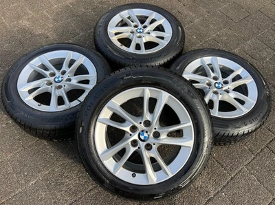 4 ORIGINAL 16" ALU WINTERRÄDER BMW 1ER REIHE F40 STYLING 474 2022 195/60R16 89H - Bild 1 von 4