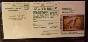 State Duck Stamp - Tennessee 1994 - TN-16 - Mallards - Full Card - MNH - XF - Picture 1 of 1