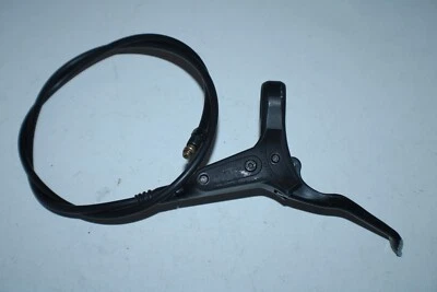 Palanca de freno delantera TekTRO disco hidráulico LH negra 22,2 mm HD-R280n MTB remitente EE. UU. Foto 1 de 4