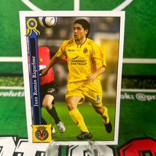 RIQUELME 74 -VILLARREAL-MUNDICROMO LEAGUE CHIPS 2005 2006 CARD