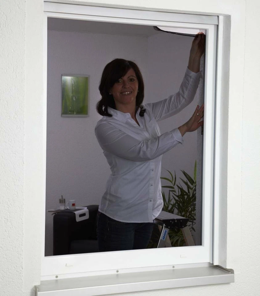 Pollenschutz Pollenstop mit Klettband 130x150cm anthrazit kürzbar 101420107-CU - Bild 1 von 1