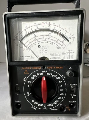 Triplett 型号 60-NA 2 型绷带 VOM 模拟便携式手持式多米 — 第 1/4 张图片