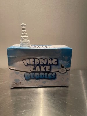  Rhode Island Novelty 3" Wedding Cake Bubble - 24 cnt - Image 1 of 2