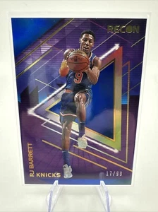 2020-21 Panini Recon Holo Blue #151 RJ Barrett /99 Knicks - Picture 1 of 3