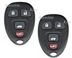 2 Car Key Fob For 2005 2006 Chevrolet Uplander Buick Allure Pontiac Montana - Picture 1 of 10