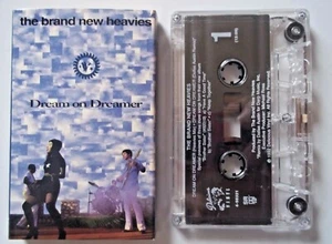 THE BRAND NEW HEAVIES Dream On Dreamer 2 Mixes, 3 Previews CASSETTE Single 1992 - Picture 1 of 2
