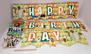 PSYCH TV Series Happy Birthday Party Set Banner Balloons Cup Cake Toppers - Picture 1 of 15