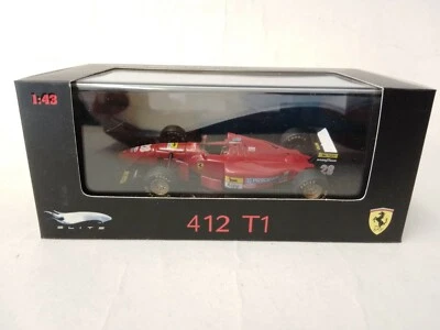 Hot Wheels Elite Ferrari 412 T1 #28 Gerhard Berger 1994 1/43 N5583 - Immagine 1 di 2