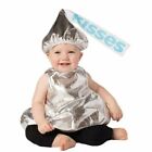 Hersey?s Kisses Halloween Costume Toddlers size 6-12 Months Chocolate!