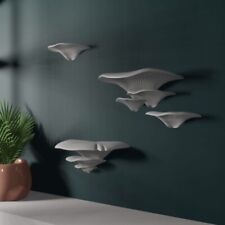 Rustic Mushroom Shelves Wall Decor Nature 3D Printed Display Home Shelving 9”