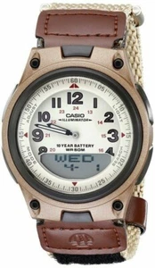Casio AW80V-5BV, Combo Watch, Databank, Black Resin, 3 Alarms, 10 Year Battery - Picture 1 of 6