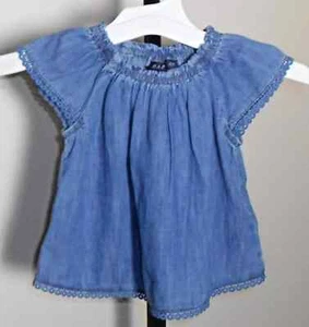 GAP Denim Toddlers Denim Dress 12-18 Months - Picture 1 of 2