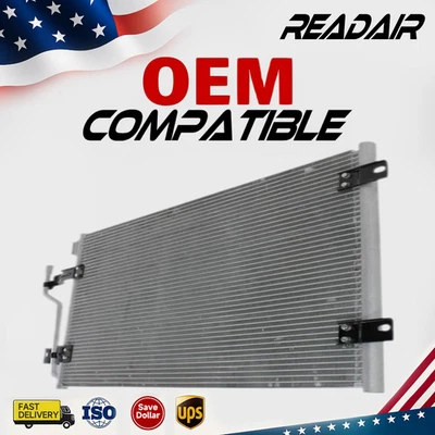 4983 Aluminum AC Condenser For Dodge Ram 2500 3500 1998-2002 Base Custom L6 5.9L - Image 1 of 4