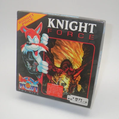 Knight Force - Jeu PC Big Box - IBM Disquette 3"1/2 - TITUS 1989 - Photo 1/3