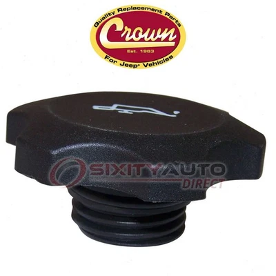 Crown Automotive Oil Filler Cap for 1997-2002 Chrysler Grand Voyager - ei - Image 1 of 4