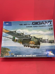 ITALERI - Messerschmitt ME 323 D-1 GIGANT Super Transport Plane - Kit escala 1:72 - Imagen 1 de 12
