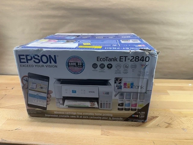 Epson EcoTank ET2840 Special Edition EPSC11CK58201 Wireless Color All-in-One - Image 1 of 4