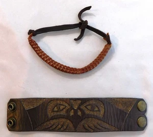 RARO 2 BRACCIALETTI COMBATTENTI RESISTENZA DAL FILM DI SUCCESSO TERMINATOR SALVEZZA! - Foto 1 di 4