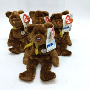 FIFA 2002 Bundle Collectable TY Beanie Teddy Ireland Slovakia Cameroon Portugal - Picture 1 of 24