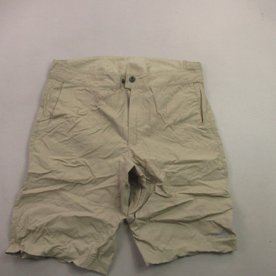Pantalones Cortos North Face Para Hombre 34 Bolsillos Botón Ligeros Aire Libre Chino Bronceado Senderismo Foto 1 de 4