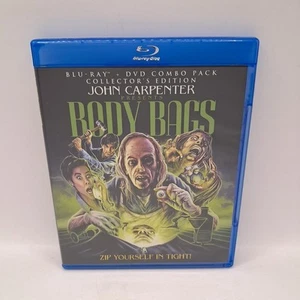Body Bags (Blu-ray/DVD, 2013) John Carpenter Presents 2-Disc Set Collectors Ed. - Foto 1 di 8