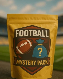 NFL Mystery Card Pack - 20 Cards - Graded Cards, Rookies, Autos, Numbered, More - Picture 1 of 1