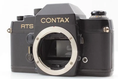 Contax RTS I analoge Spiegelreflexkamera 35 mm Gehäuse schwarzes Leder sauber... - Bild 1 von 4