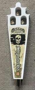 ORIGINAL Vintage Mission Brewery Shipwrecked Beer Tap Handle RARE Complete - Picture 1 of 5
