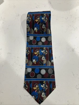 Corbata Negra Goofy Pluto Mickey Donald Personajes Disney Mickey Unlimited  Foto 1 de 2