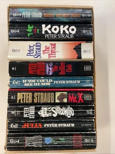 Peter Straub PB Lot of 9 Koko, Mr. X, Shadowland, Hellfire Club, Throat, et al - Picture 1 of 5