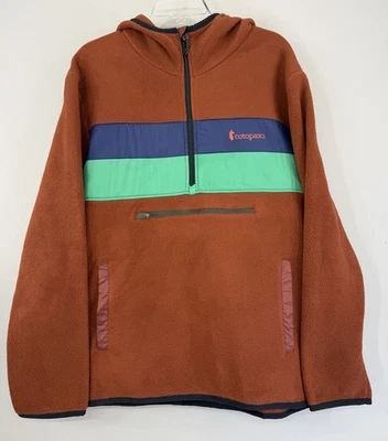 Cotopaxi Teca Fleece Hooded 1/2 Zip Pullover Men’s XL Hiking Outdoors - Image 1 of 4