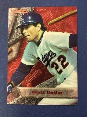 1998 Bowman’s Best Brett Butler #48 - Image 1 of 2