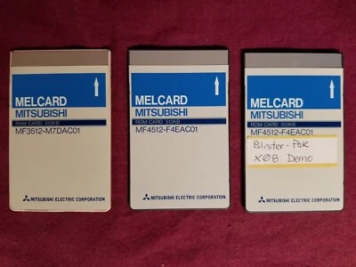 VINTAGE MITSUBISHI MELCARD MF3512-F4EAC01 RAM CARD 512KB - Image 1 of 2