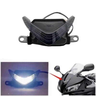 Indicador de faros delanteros superiores de humo para Honda CBR600RR 2007-12 Foto 1 de 2