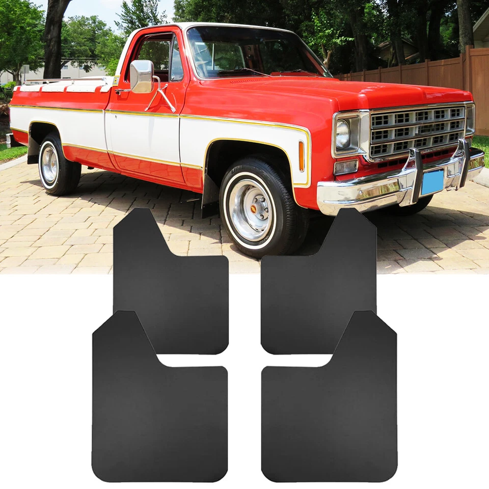 Guardabarros guardabarros delantero trasero para camioneta Chevy C10 C20 C30 C35 4 piezas Foto 1 de 4