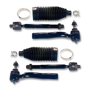 Oversized Upgrade Replacement L & R Inner & Outer Tie Rod Kit 21-24 Ford Bronco - Picture 1 of 5