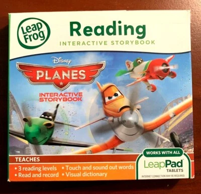 LeapFrog Leap Pad Explorer: Planes - Interactive Story, Leap Pad 1 2 3 GS Used - Image 1 of 3