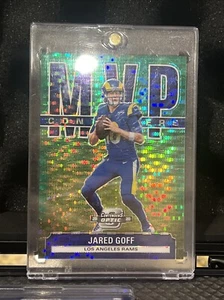 2020 Panini Contenders Optic - MVP Contenders Green Pulsar #MVP15 Jared Goff /27 - Picture 1 of 3