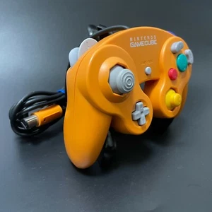 Nintendo GameCube controller Spine Orange Japan JP Excellent condition! - Picture 1 of 12