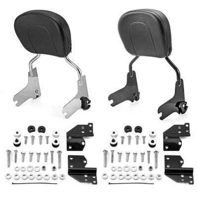 19" Height Backrest Sissy Bar Docking Kit For Harley 97-08 Road King Road Glide - Image 1 of 4