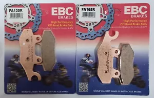 EBC Sintered FRONT Disc Brake Pads Fits YAMAHA YFM700 RAPTOR (2006 to 2025) - Picture 1 of 9