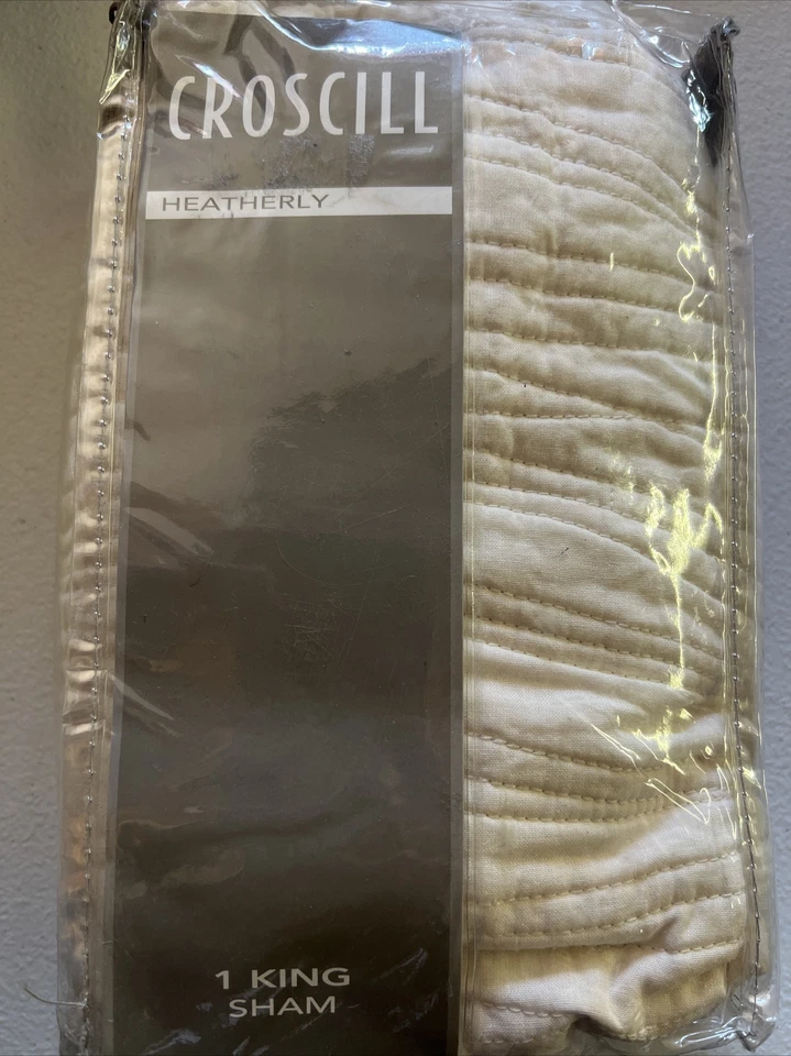 CROSCILL HEATHERLY KING SIZE PILLOWSHAM