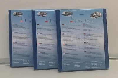 Scania / Volvo - LKW Bettlaken 200 x 70/80 x 14 cm - Farbe blau